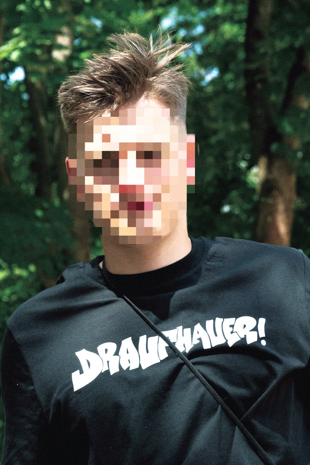 Draufhauer T-Shirt Weis