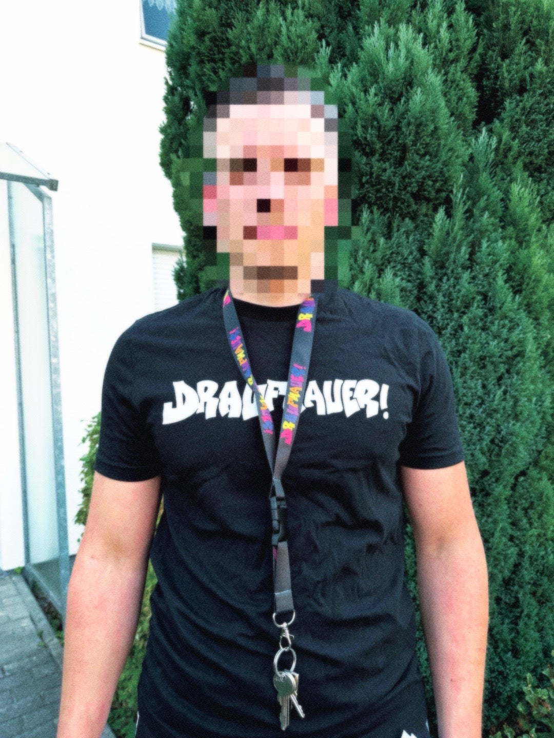 Lanyard mit Draufhauer in Bunt