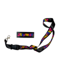 Lanyard mit Draufhauer in Bunt
